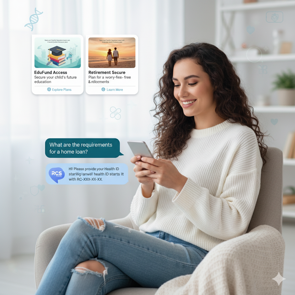 RCS Business Messaging Dashboard — icpaas.ai India