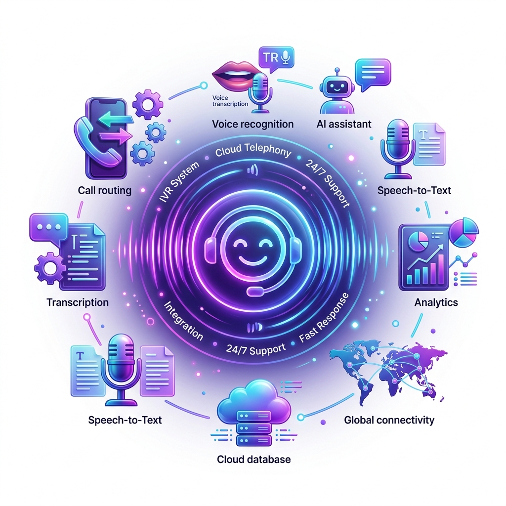 Smart Voice IVR Platform - icpaas.ai