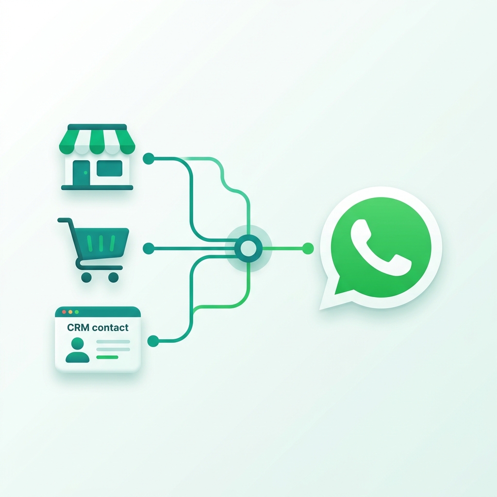 How Do You Integrate WhatsApp With Shopify, WooCommerce and Your CRM?