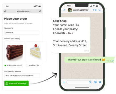 Using In-Chat Forms and Buttons for Quick Data Capture